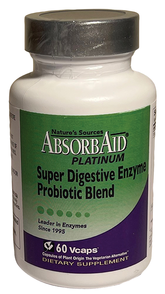 AbsorbAid Platinum Super Digestive Blend 60 Capsules